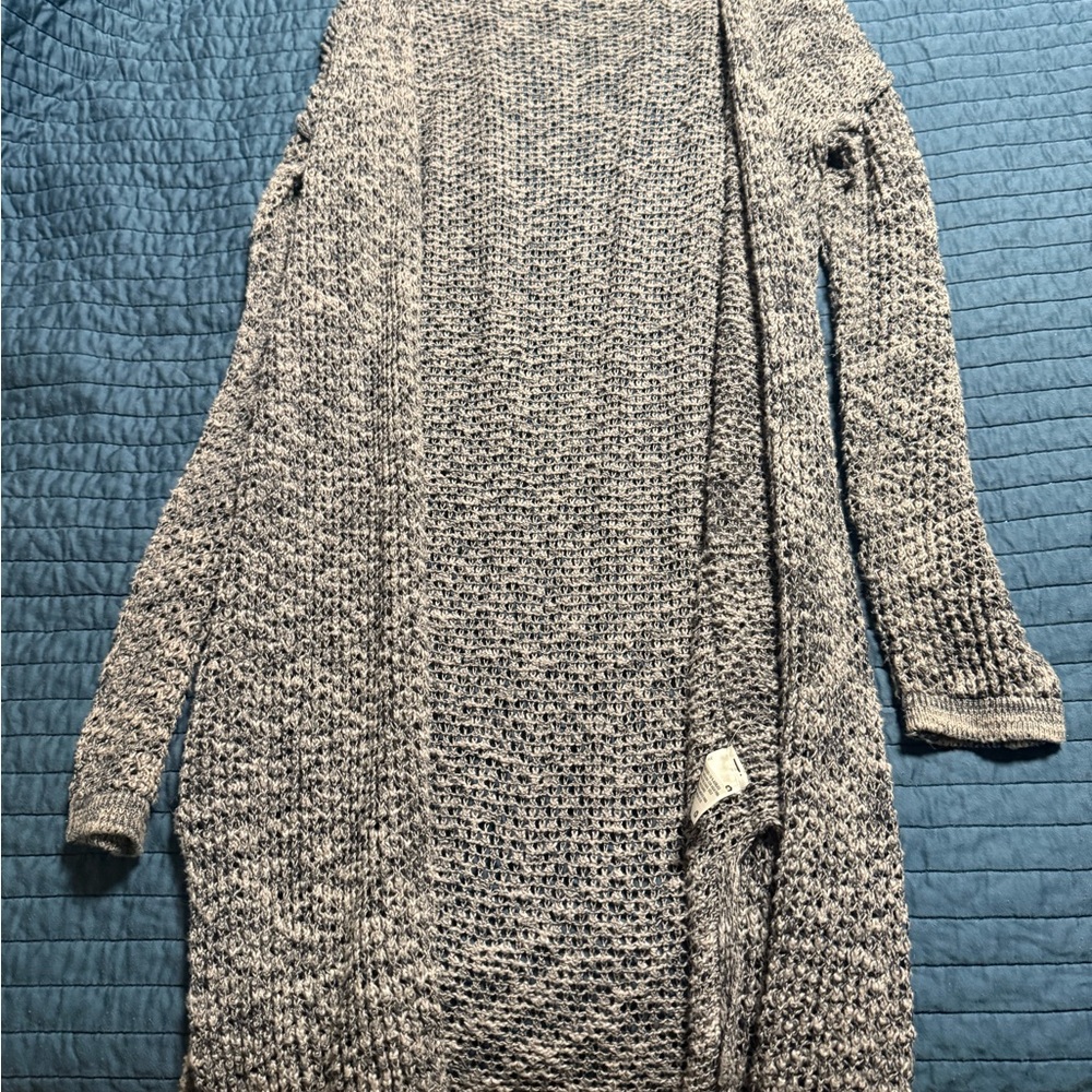 Cozy Gray Knit Sweater